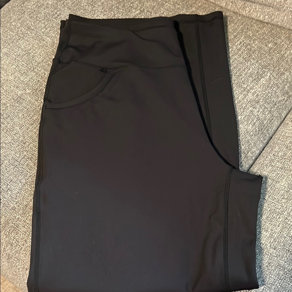 Women's Black Wide Leg Yoga Pants